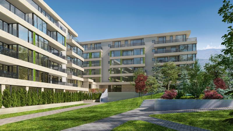 Functional and spacious apartments, high-class construction amidst greenery next to a kindergarten and easy access to key boulevards