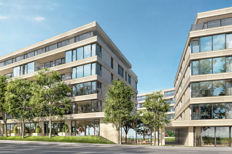 Functional and spacious apartments, high-class construction amidst greenery next to a kindergarten and easy access to key boulevards