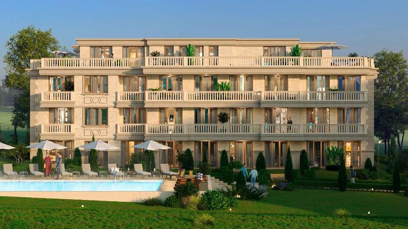 Residential complex with amenities in the town of Bankya