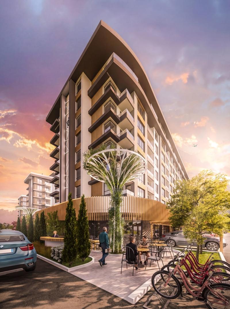 Modern apartments next to the new student campus in Burgas