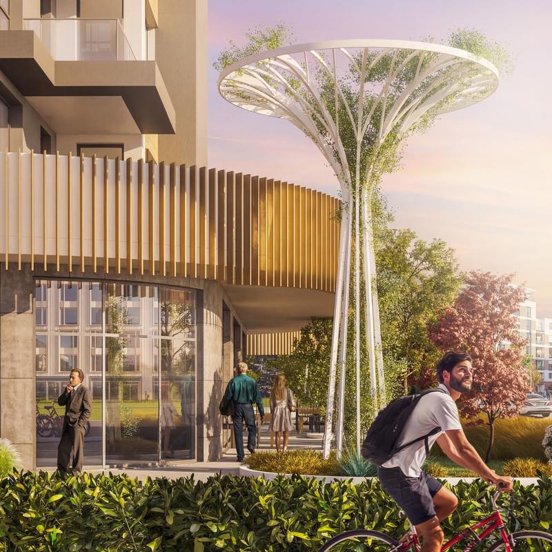 Modern apartments next to the new student campus in Burgas