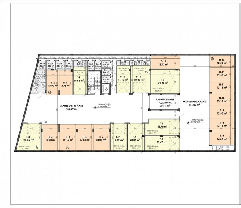 Modern 7-story residential building with excellent location and conditions for comfortable urban living