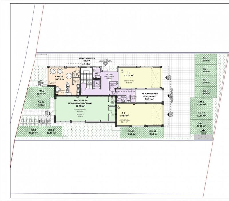 Modern 7-story residential building with excellent location and conditions for comfortable urban living