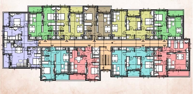 Apartments with 1, 2 or 3 bedrooms in a new building in Burgas