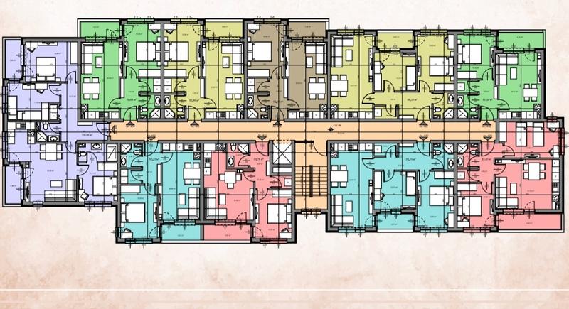 Apartments with 1, 2 or 3 bedrooms in a new building in Burgas