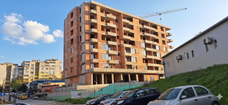 New building under construction on the main boulevard in Burgas