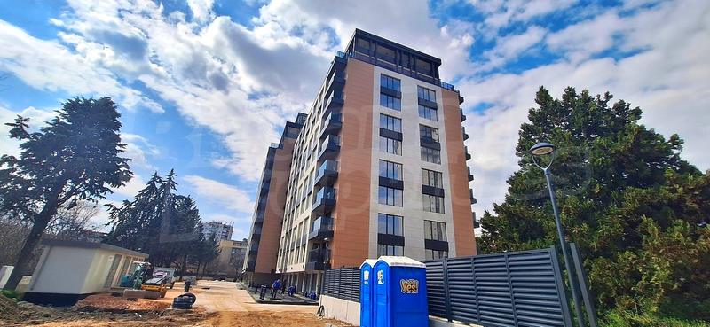 High-class construction next to the Aquapark Park-hotel Sankt Peterburg