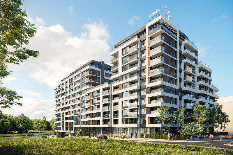 Last apartments in a complex with green areas and received Act 16