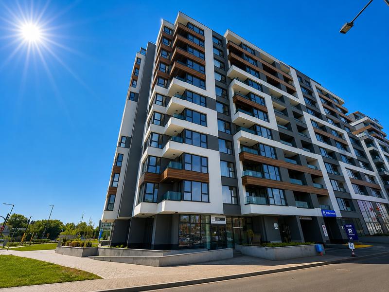 Last apartments in a complex with green areas and received Act 16