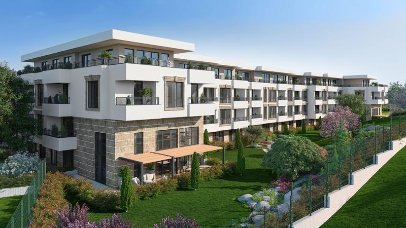 Apartments with 1, 2 or 3 bedrooms on a quiet and peaceful street, directly on Simeonovsko Shosse Blvd.  