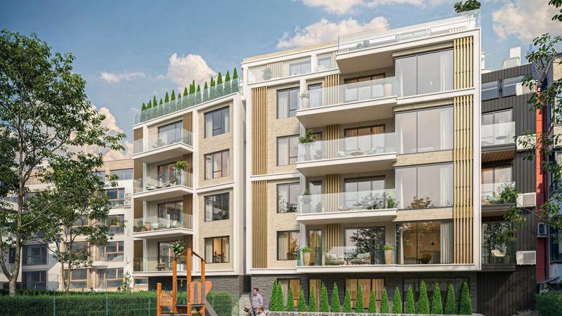 One and two bedroom apartments in a modern building within walking distance from Vitosha metro station