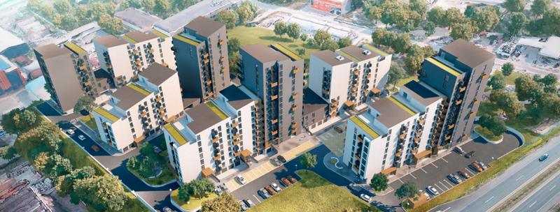 Apartments with a top location in the district of. Apricot Garden