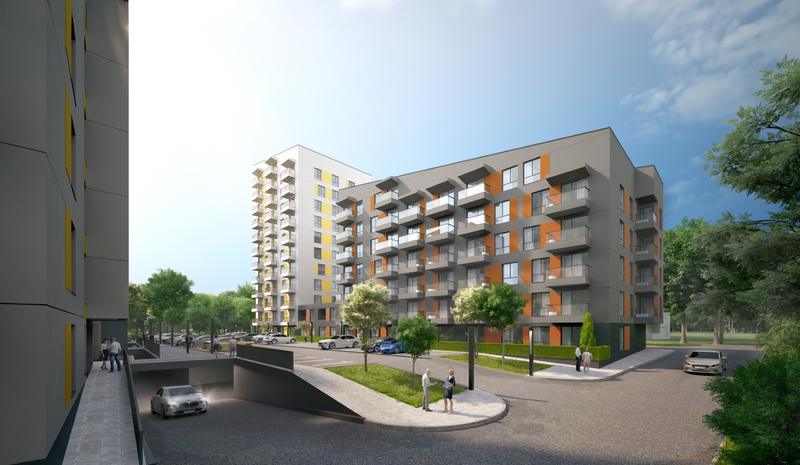 Apartments with a top location in the district of. Apricot Garden