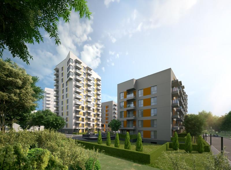Apartments with a top location in the district of. Apricot Garden