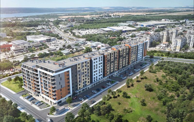 Modern urban architecture in dynamic area with convenient infrastructure and proximity to green spaces - an excellent combination of convenience, style and tranquility