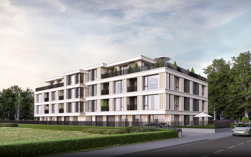 Modern apartment with a panorama in a boutique building in Hristo Smirnenski district