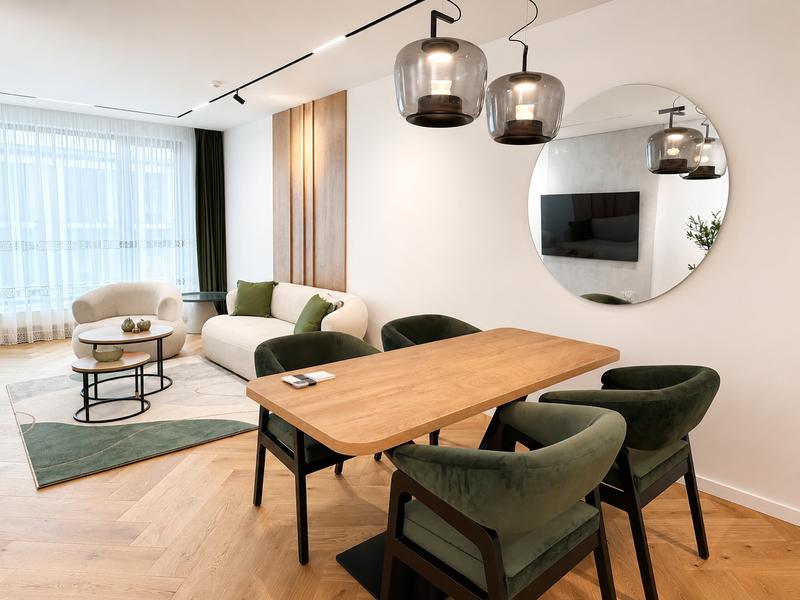Designer luxury residence with an underground parking space next to Paradise Center and Vitosha Metro Station