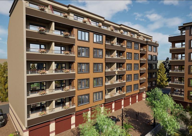 Apartments under construction in peaceful neighborhood close to the center and to the rehabilitation complexes of Pomorie