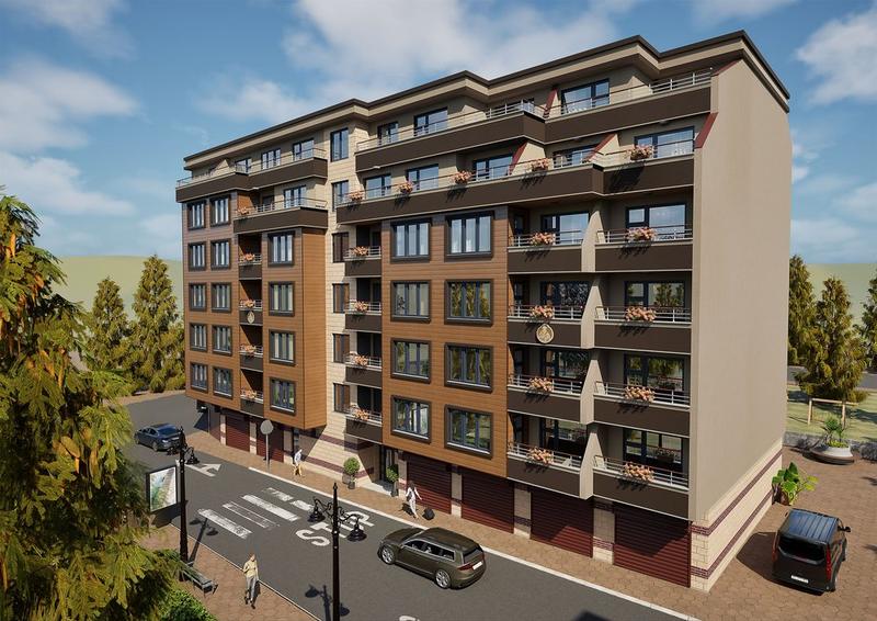 Apartments under construction in peaceful neighborhood close to the center and to the rehabilitation complexes of Pomorie