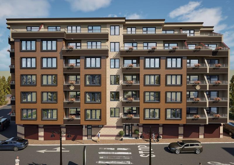 Apartments under construction in peaceful neighborhood close to the center and to the rehabilitation complexes of Pomorie