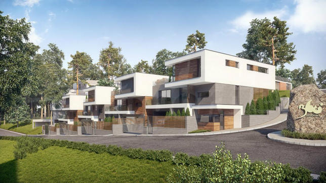 Modern 3-storey detached houses at the foot of Vitosha mountain Modern 3-storey detached houses at the foot of Vitosha mountain