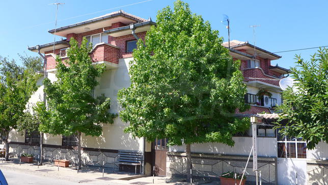 Three storied house with trade premises Three storied house with trade premises