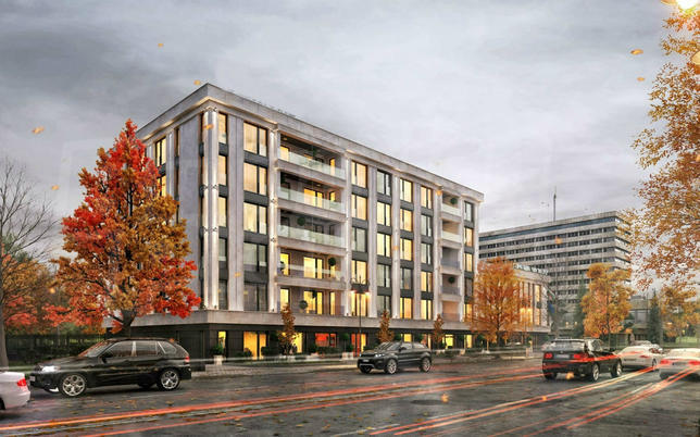 Different types of apartments set near a future metro station Different types of apartments set near a future metro station