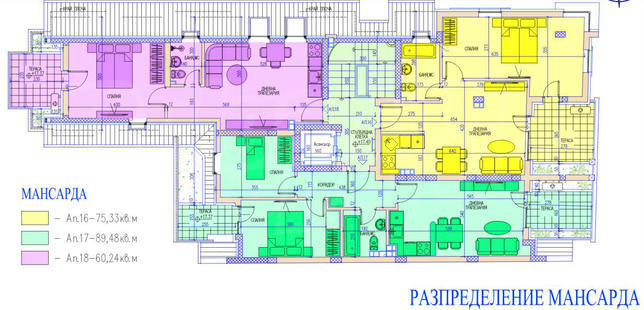 Functionally distributed dwelling with basement near swimming complex and supermarkets Functionally distributed dwelling with basement near swimming complex and supermarkets