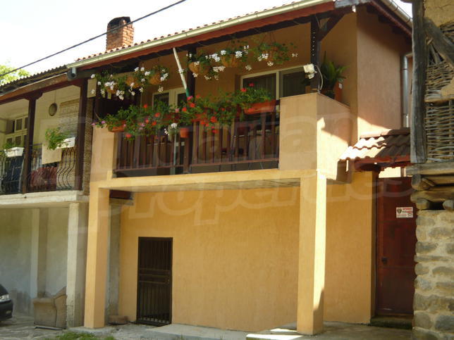 House in the forested mountain slopes of the Stara Planina mountain near Yantra River House in the forested mountain slopes of the Stara Planina mountain near Yantra River