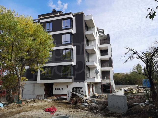 Different type of apartments in a new building Different type of apartments in a new building