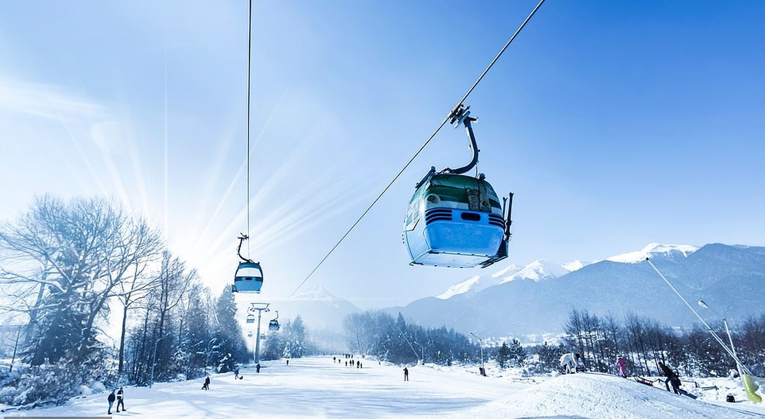 Bansko in Bulgaria is the cheapest place in Europe for a family skiing